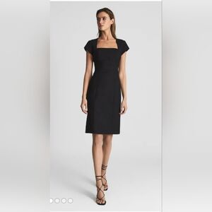Reiss Taliored Black Dress US Size 6 NWT Sold Out Online